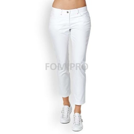 7-8 dámské bílé kalhoty  -hose - regular fit 180670.jpg