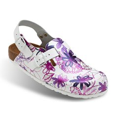 Dámská obuv „Růžové kytičky“ 